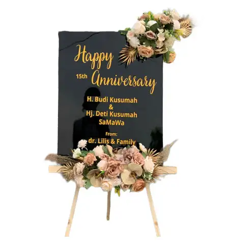 Papan Bunga Akrilik Podoluhur